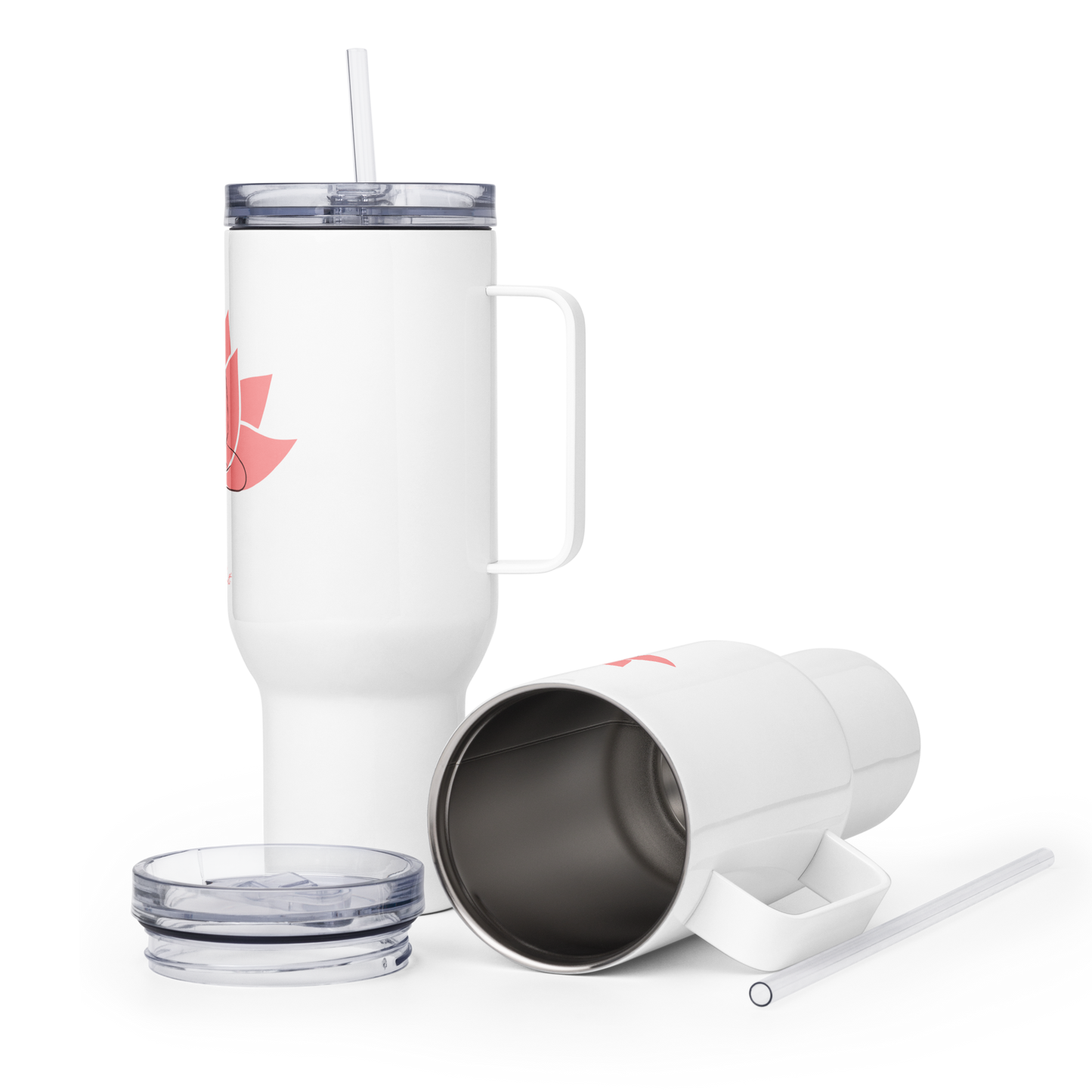 Tranquility Travel Tumbler With Handle ( 25 or 40 oz )