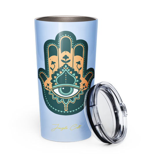 Hamsa Tapered Stainless Steel Tumbler 20 oz